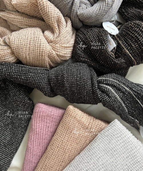 Textured Cotton Crushed Hijab