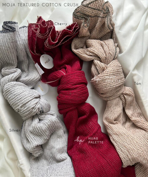 Textured Cotton Crushed Hijab