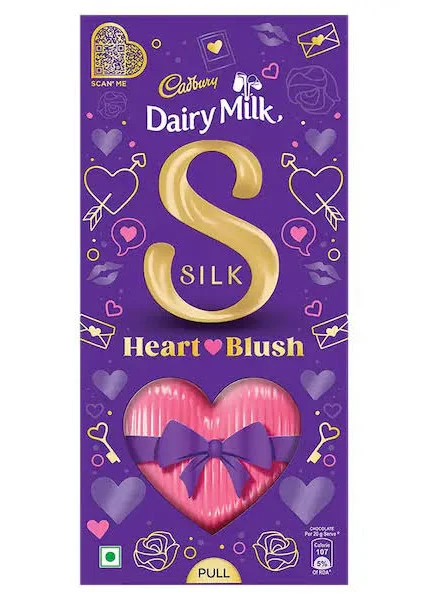 Cadbury Silk Heart and Blush Chocolate 325 g