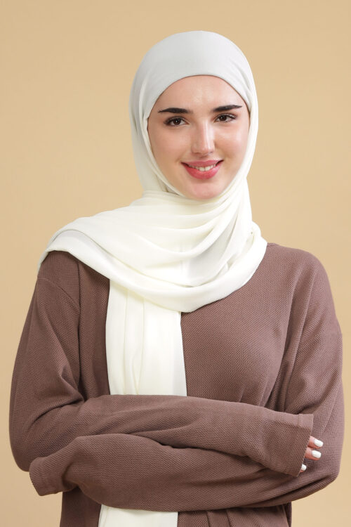 Off White MOJA Malaysian Georgette