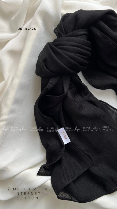 Jet Black MOJA Internet Cotton