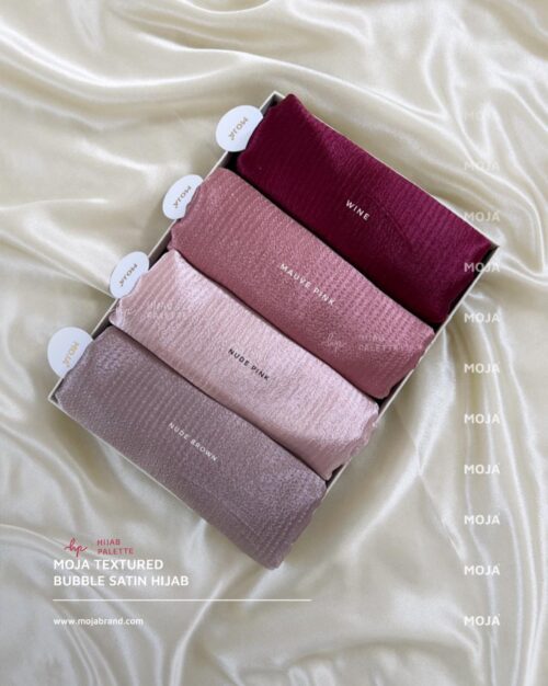 MOJA Textured Bubble Satin