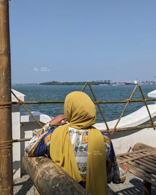 Corn Yellow MOJA Malaysian Georgette