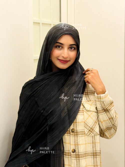 MOJA BLACK ORGANZA SHIMMER