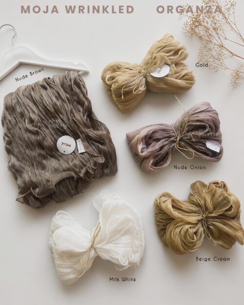 MOJA WRINKLED ORGANZA