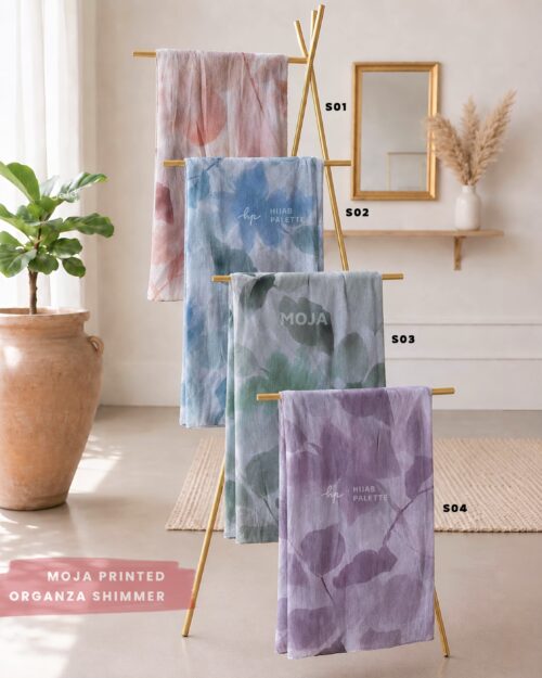 MOJA PRINTED ORGANZA SHIMMER