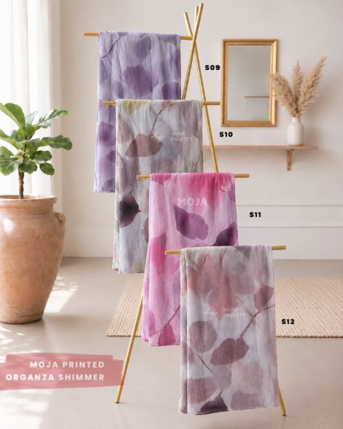 MOJA PRINTED ORGANZA SHIMMER
