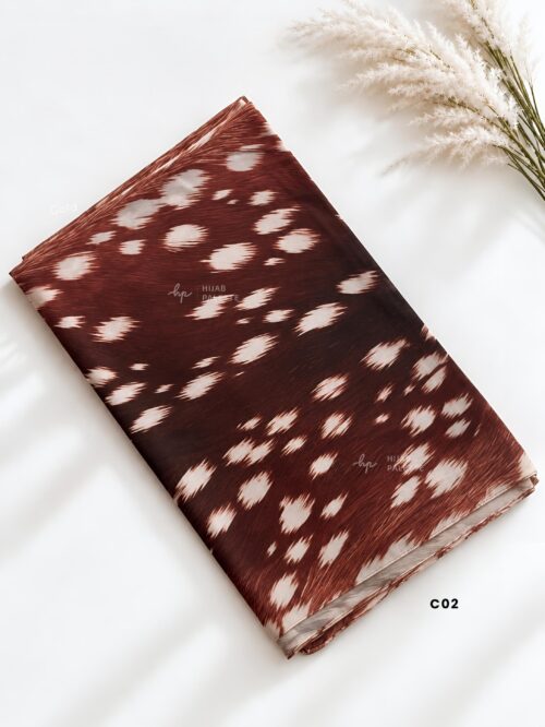 MOJA DEER PRINTED CHIFFON