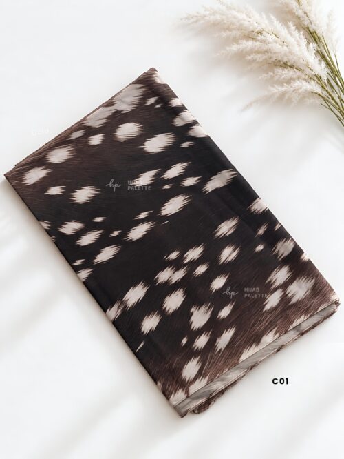 MOJA DEER PRINTED CHIFFON