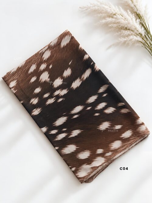 MOJA DEER PRINTED CHIFFON