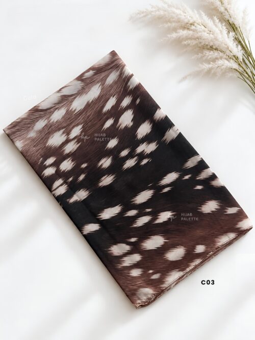MOJA DEER PRINTED CHIFFON