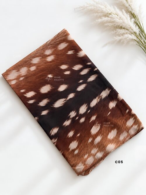 MOJA DEER PRINTED CHIFFON
