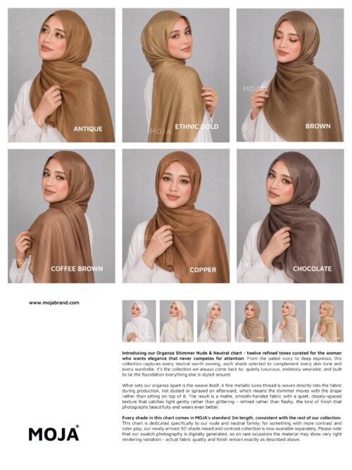 MOJA ORGANZA SHIMMER