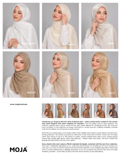 MOJA ORGANZA SHIMMER
